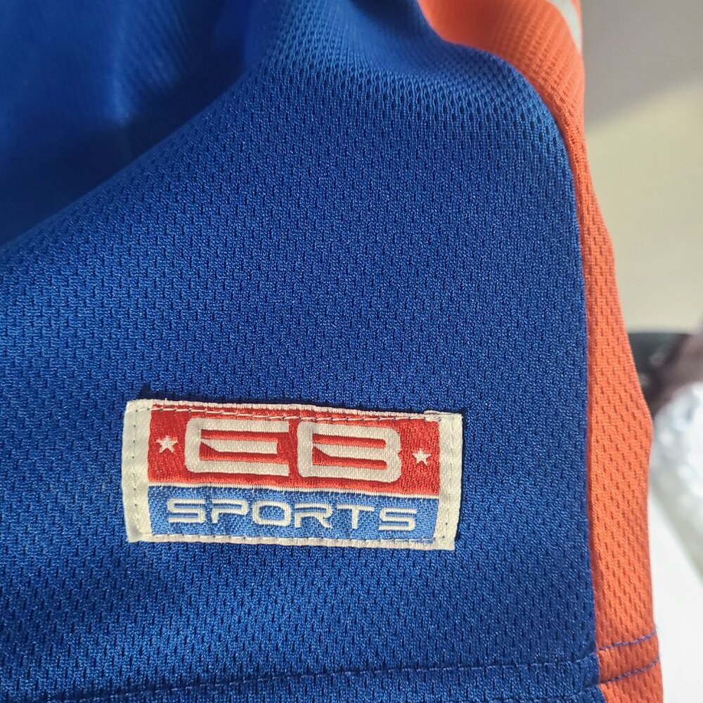 Carmelo Anthony New York Knicks NBA EB Sports XL Blue/Orange Jersey - Picture 4 of 6